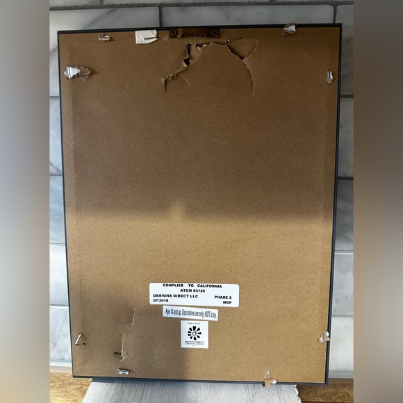 Framed Witch Hat Halloween Decor/Fall Art Print (Gently Used) Lightweight - Picture 3 of 4